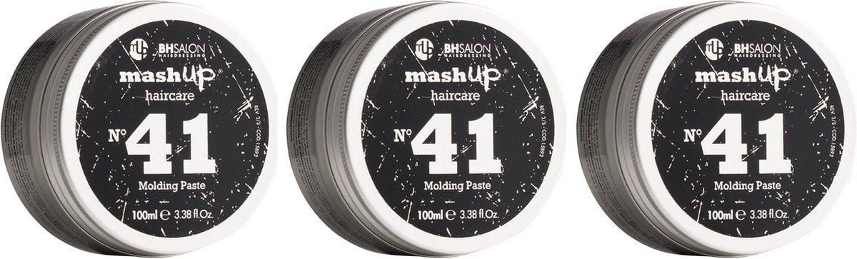 mashUp haircare N° 41 Molding Paste 100ml - 3 stuks