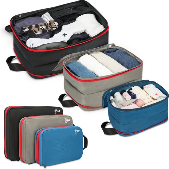 Hikr® Packing Cubes – Set 3 delig