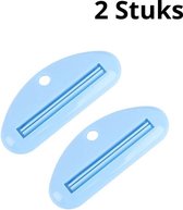 Tandpasta Knijpers Tube Clip Blauw 2 stuks | Tube Knijper | Tandpasta | Uitknijper | Tubeknijper | Tandpastaknijper