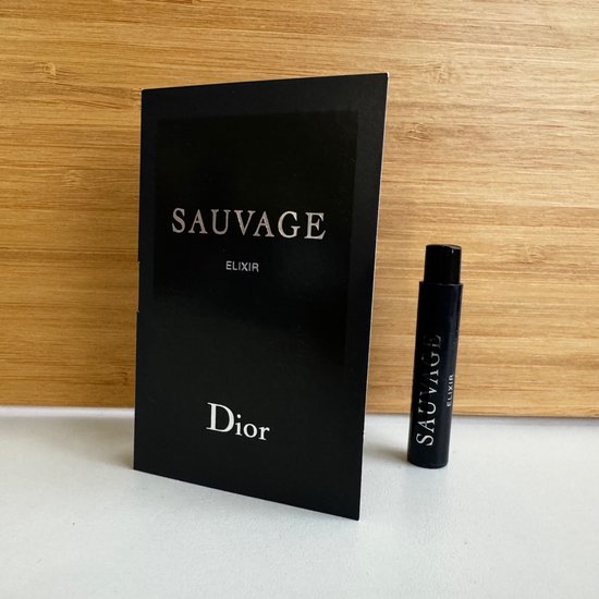 Dior SAUVAGE ELIXIR 2ml Original Sample bol