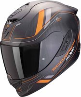 Scorpion Exo 1400 Evo 2 Carbon Air Mirage Matt Black-Orange 2XL - Maat 2XL - Helm