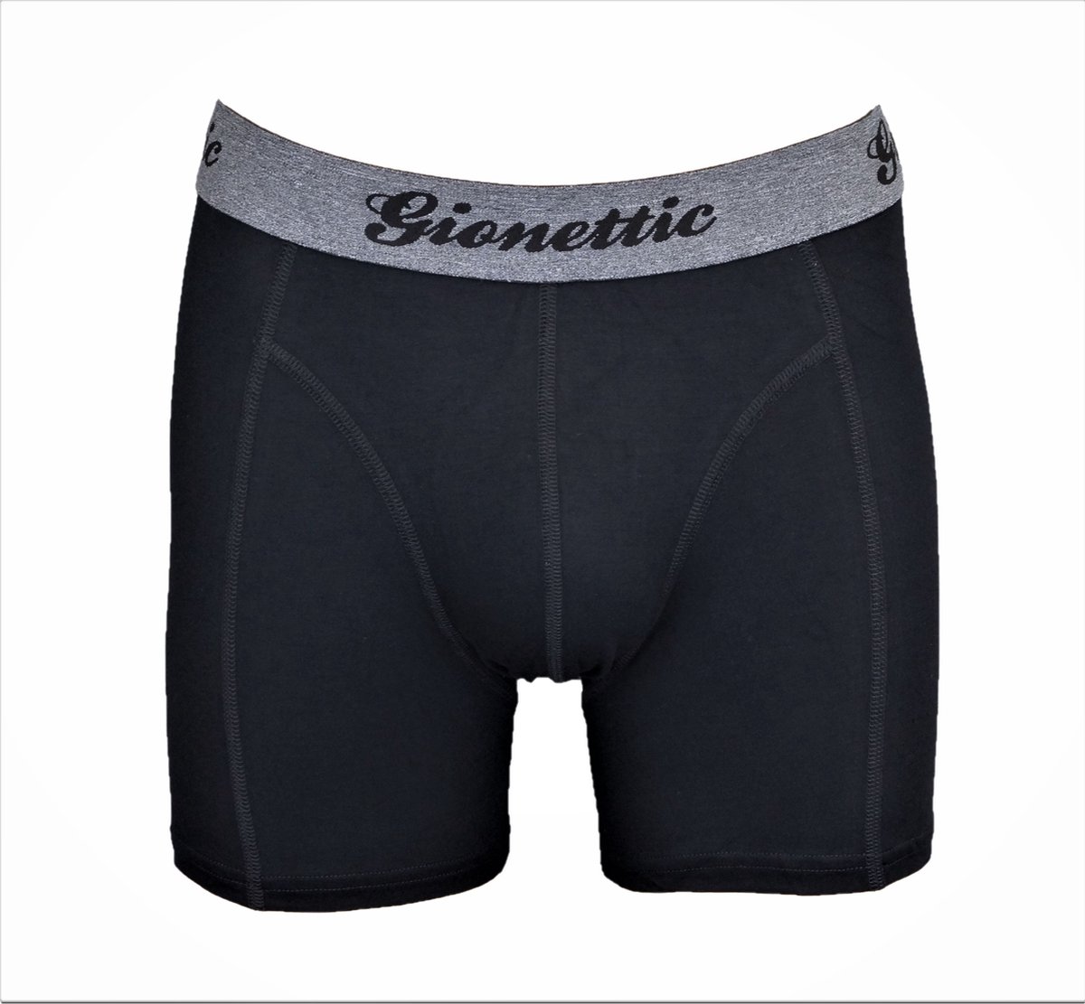 Gionettic Modal Heren boxershort Zwart - maat 3XL