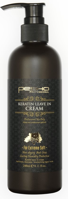 Kératine laisse en crème - PESHO PROFESSIONAL - pour une soft extrême