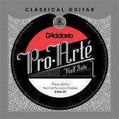 D'Addario Pro Arte Diskant Set CNN-3T Clear Nylon, Normal - Klassieke gitaarsnaren