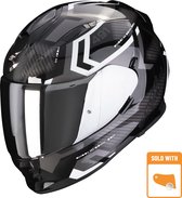 Scorpion Exo-491 Spin Zwart-Wit Integraalhelm XL