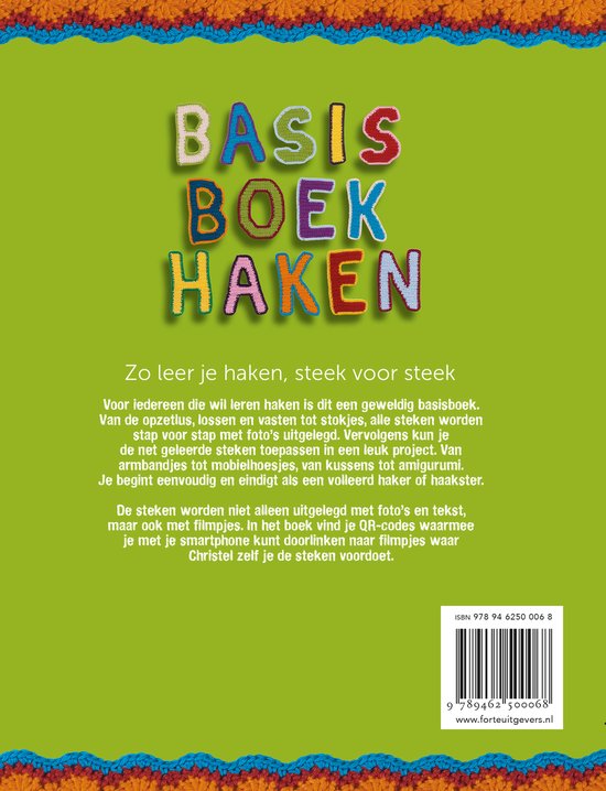 Basisboek haken - Christel Krukkert