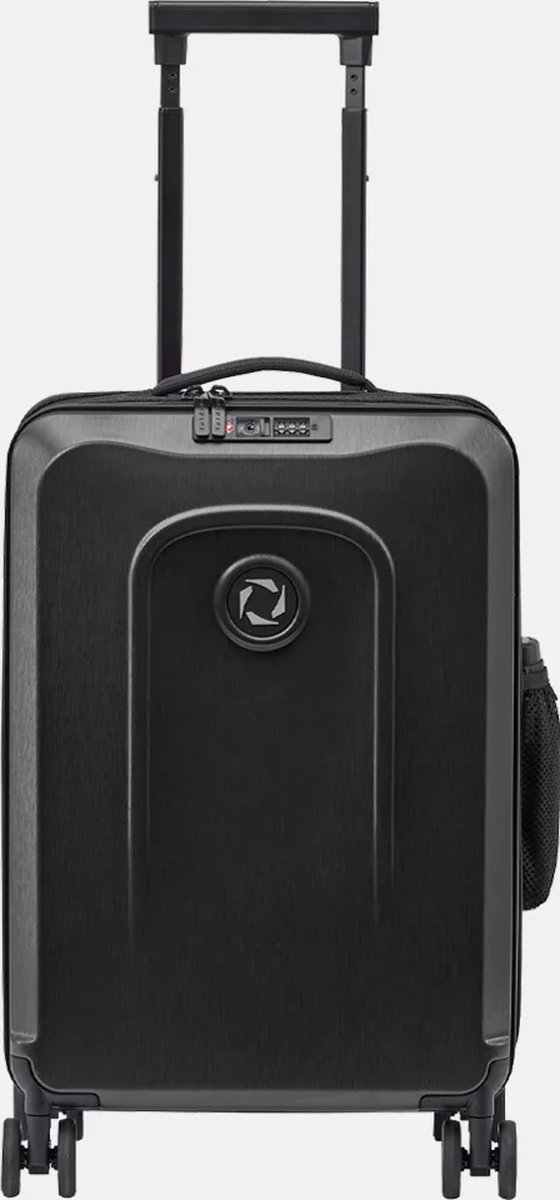 Senz Foldaway handbagage koffer opvouwbaar 55 cm pure black