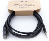 Cordial EM 3 FV Microkabel 3 m - Microfoonkabel