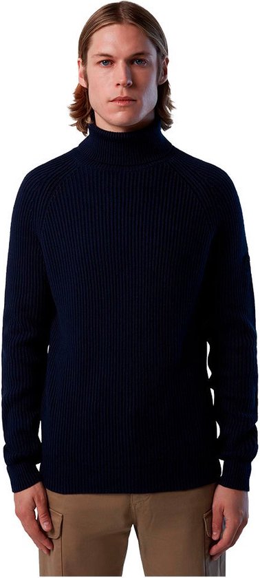 North Sails 5gg Knit Coltrui Blauw S Man