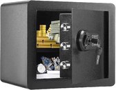 Empire's Product Safe - Coffre-fort électrique avec mot de passe - Coffre-fort avec clés d'urgence - 25x35x25 (LxLxH) - Acier au carbone