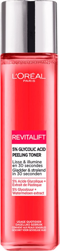 L’Oréal Paris Revitalift 5% Glycolzuur Peeling Toner - 180ml