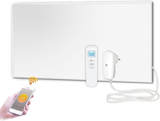 SHX Infrarood verwarmingspaneel met wifi, 700 W, SHXA700-wifi, 700 watt