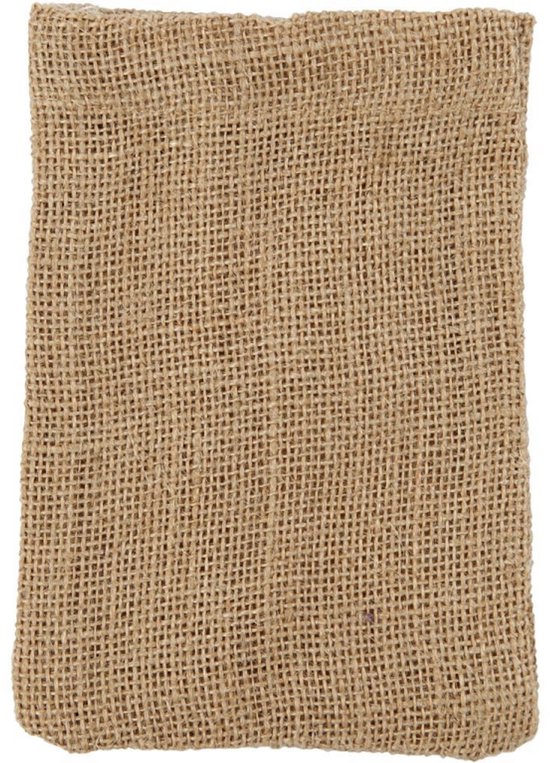 CC Jute Zakken 10x15 cm 4 stuks