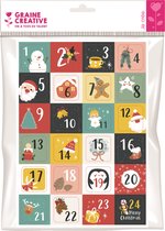 GC Stickervel Advent Kalender A4