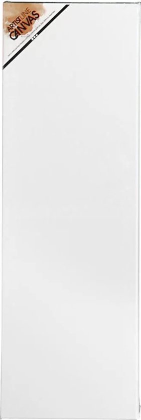 Set 10 Tele Per Pittura ArtistLine - Dimensioni 20x60 Cm, Profondità 1,6 Cm, Cotone 360 G/m², Bianco