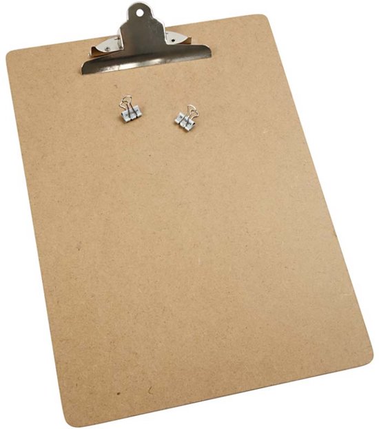 Creativ Company macramebord MDF knutselbord 32x47 cm bruin.