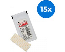 Steristrip 6 x 75mm (Rood) - 15 stuks 15 stuks 3M