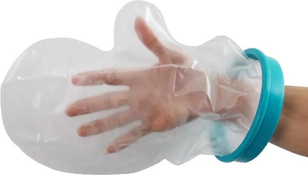 Gipsbeschermer douche - Gips hoes voor hand / pols - Shower cover - waterdicht - 1 stuk - Houd het gips droog - Douchegips - Douchehoes - Gipshoes Hand - Gipshoes pols - Douche hoes- Water beschermer - Gipsbeschermer — afbeelding 5