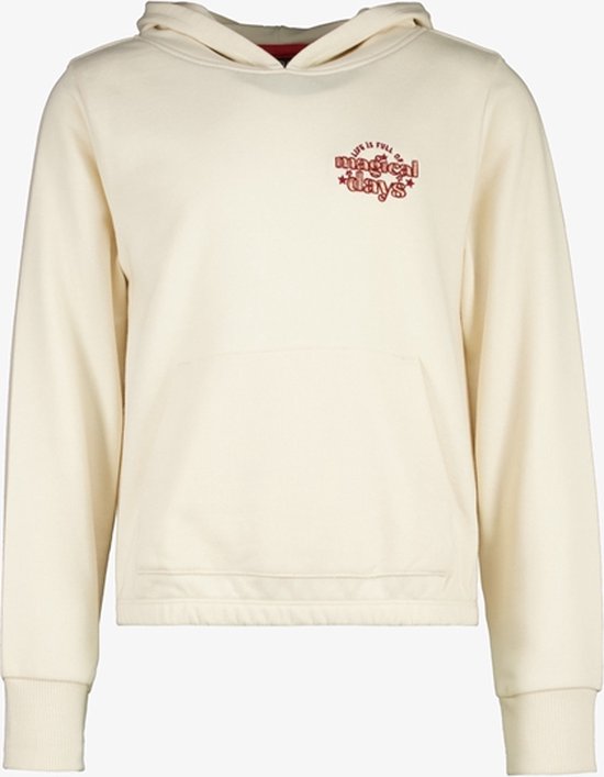 TwoDay meisjes sweater met detail - Beige - Maat 134/140