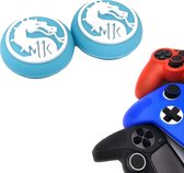 Gadgetpoint | Gaming Thumbgrips | Performance Antislip Thumbsticks | Joystick Cap Thumb Grips | Accessoires geschikt voor Playstation PS4 PS5 & Xbox & Nintendo Pro Controller | Draak - Blauw