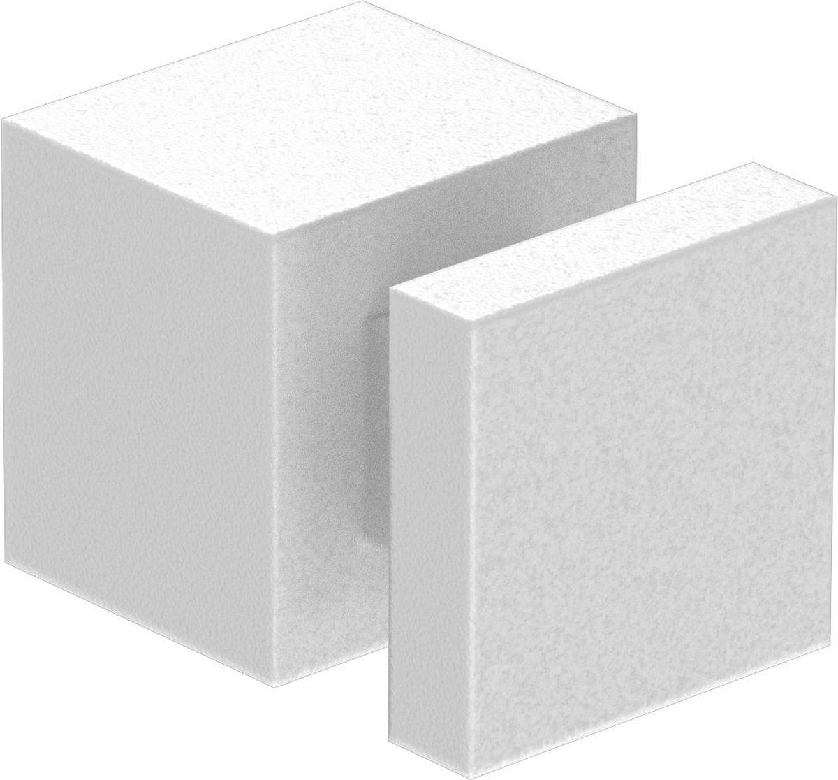 psmlighting Cascade Wandhaak | L20xB20xD30mm | Aluminium | Wit