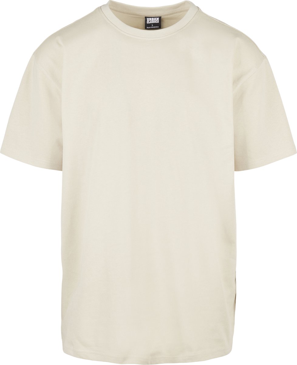 Urban Classics Heavy Oversized Heren T-shirt XXL Creme
