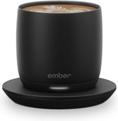 Ember Cup Coffee Cup - Smart Mug met Mobiele App - Cup Warmer - Espresso Koffiekop met Instelbare Temperatuur - Krasbestendige Theemok & Koffiemok - Cadeau voor Koffieliefhebbers - 178 ML - Zwart