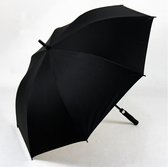 graaftrendy- Stormparaplu - Extra Sterk - recht - Ø 110 cm - Zwart
