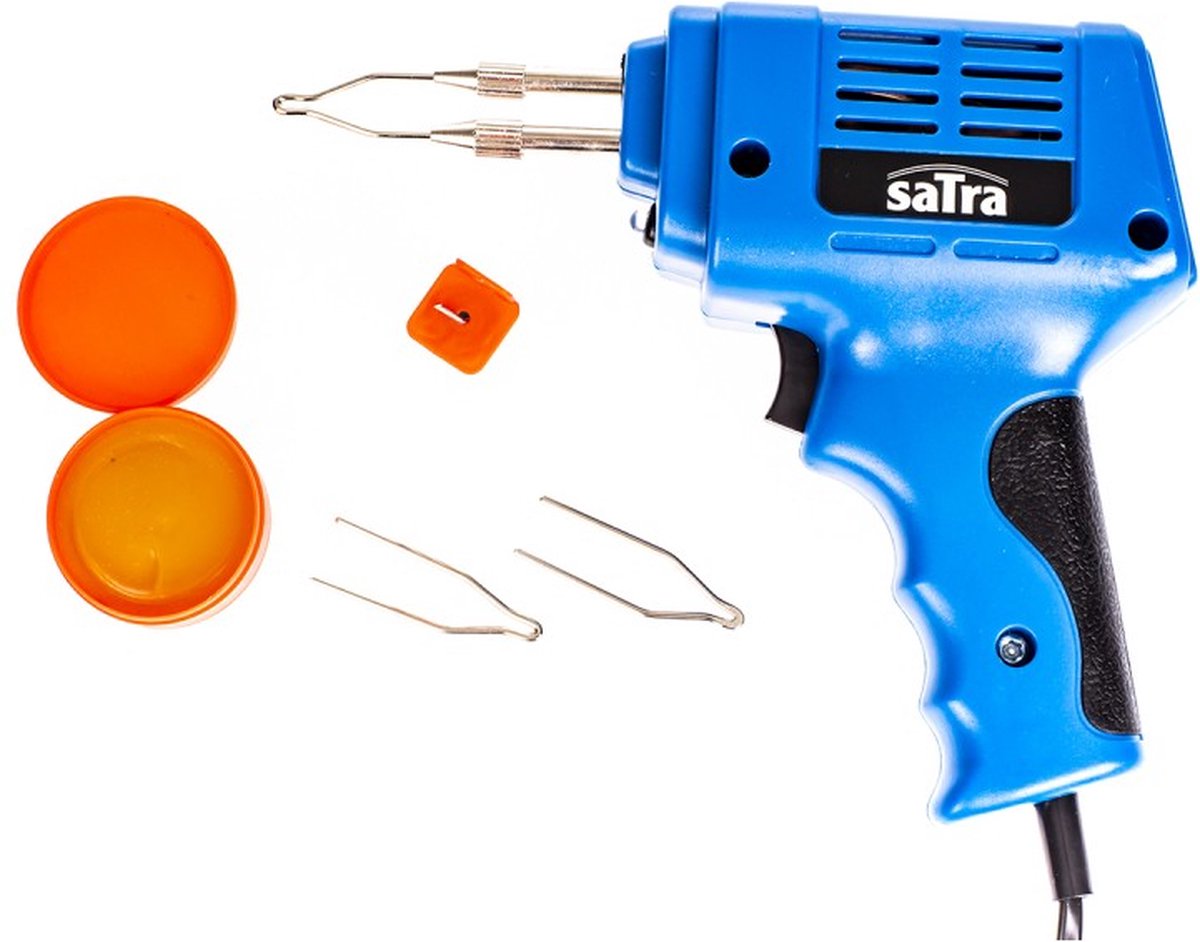 soldeerpistool set 175 Watt - soldeerbout 230v - soldeerapparaat - satra – foto 2