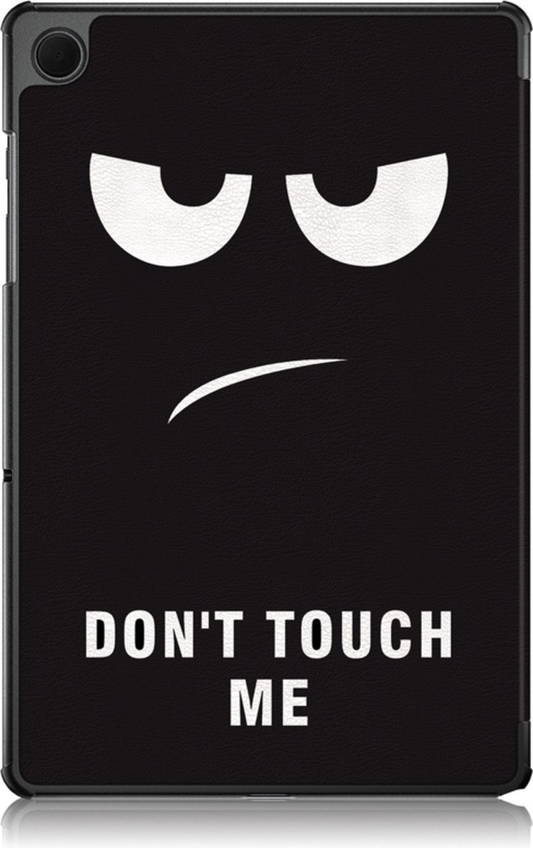 Cover Map Hoes geschikt voor Samsung Galaxy Tab A9 PLUS - 11" - Don't Touch Me