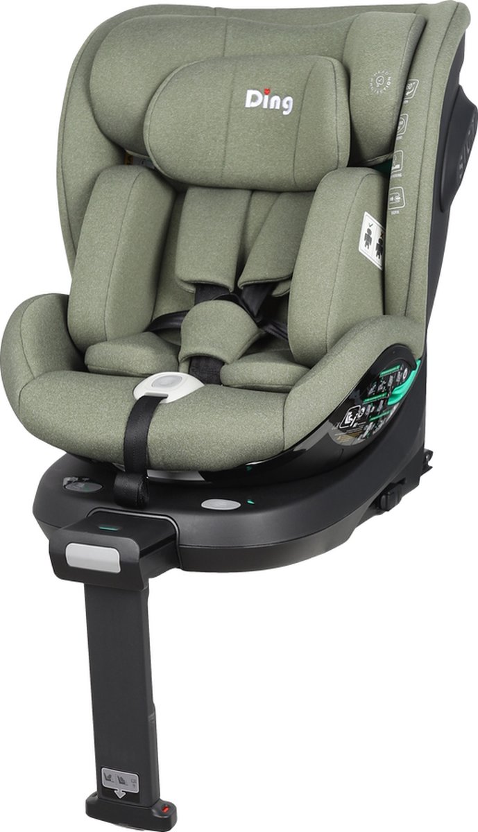 Ding Fynn Forest Green 40-150cm 360° i-Size Autostoel DI-111926