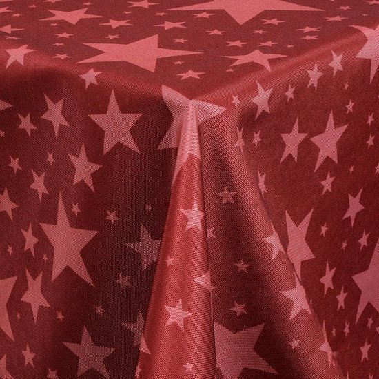 Nappe lavable imperméable anti-salissure effet lotus facile d'entretien traitée téflon rectangulaire 140 x 240 cm