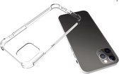 Go Go Gadget - Ultra-Dun Transparant Back Cover - Geschikt voor Apple iPhone 12 Pro - Siliconen Hoesje