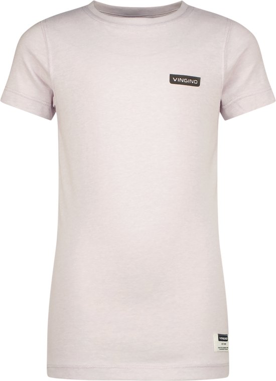 Vingino T-shirt Basic-tee Jongens T-shirt - Gentle Lavender - Maat 164