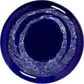 SERAX - Feast by Ottolenghi - Assiette L 26x26cm Lapis Lazuli Swirl-D