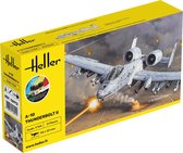 1:144 Heller 56912 A-10 Thunderbolt II - Starter Kit Plastic Modelbouwpakket