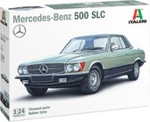 1:24 Italeri 3633 Mercedes-Benz 500 SLC Car Plastic Modelbouwpakket