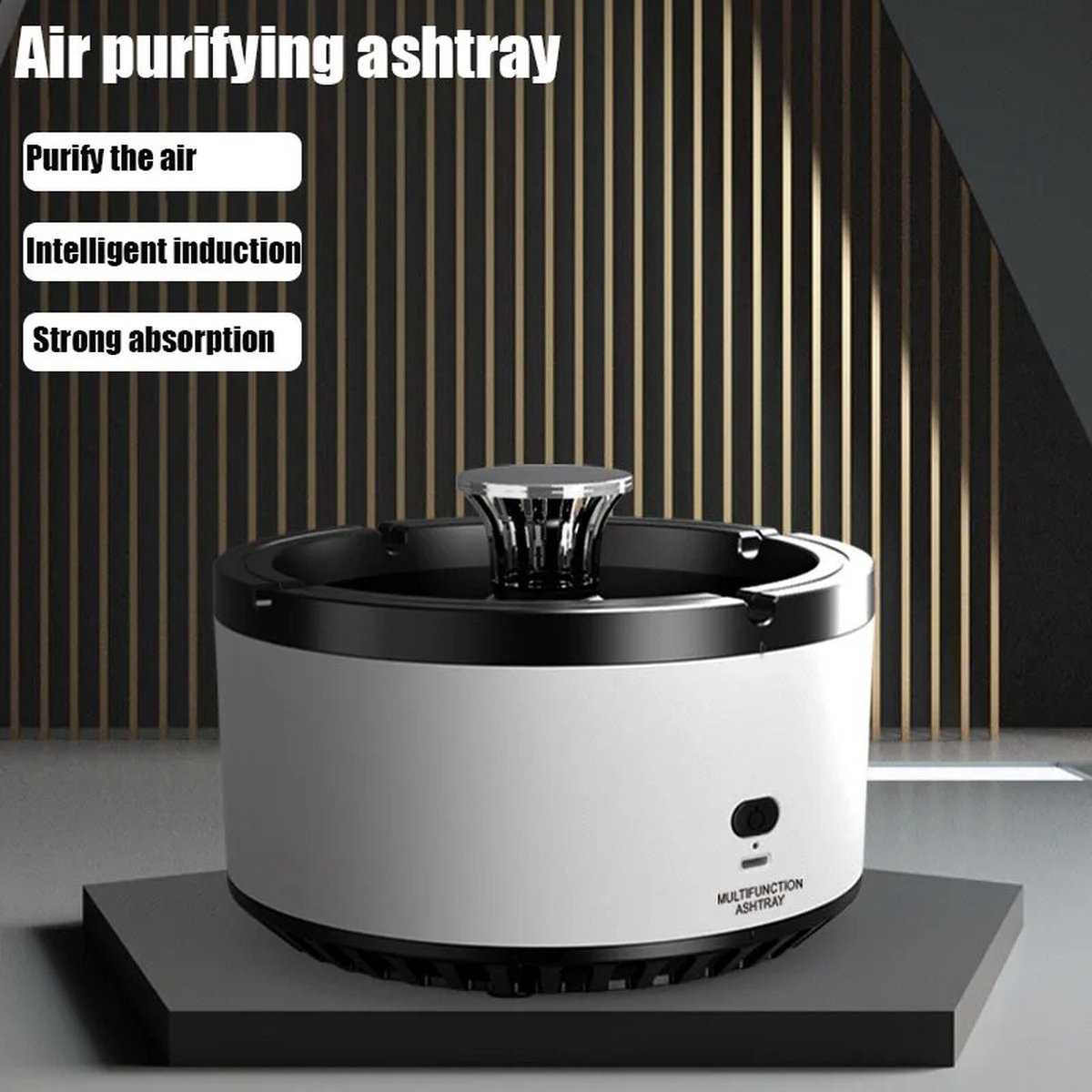 Cendrier électrique Intelligent YIFA - Filtre Purificateur De Gaz Et Fumées - Modèle SC0 - Neuf