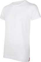 Undiemeister - T-shirt - T-shirt heren - Slim fit - Korte mouwen - Gemaakt van Mellowood - Ronde hals - Chalk White (wit) - Anti-transpirant - L