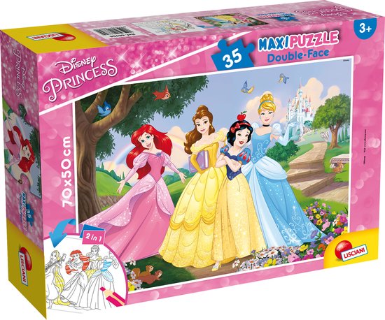 Lisciani disney puzzle df maxi floor 35 princess | bol