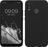 kwmobile telefoonhoesje geschikt voor Huawei P20 Lite - Hoesje voor smartphone - Back cover in mat zwart