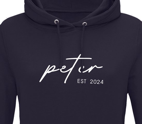 Sweat à capuche homme avec capuche - Pull à capuche homme - Cadeau Peter - Cadeau peter - Cadeau pour peter - Peter est 2024 - Marine XL