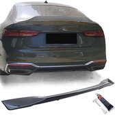 Geschikt voor Audi A5 F5 Coupe Sportback Achterklep Ducktale Extention Lip Styling Spoiler Hoogglans Zwart