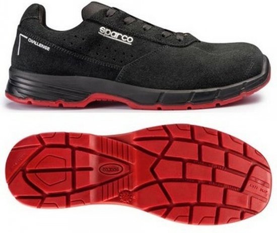 Sparco NITRO S3 Low-cut Mechanics Safety Shoes Black/grey - Size 38