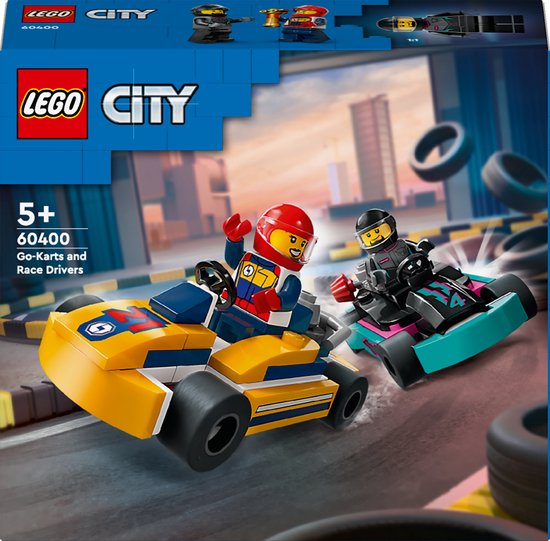 Foto: Lego city karts en racers 60400