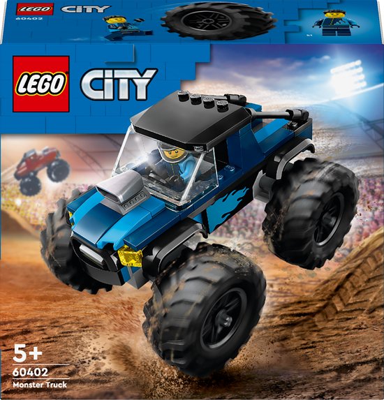 LEGO City Blauwe monstertruck - 60402