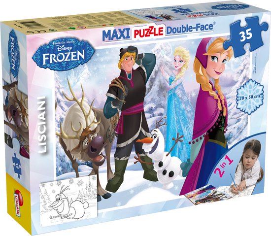 Lisciani 46867, 35 pièces, Personnages de bandes dessinées, 3 ans