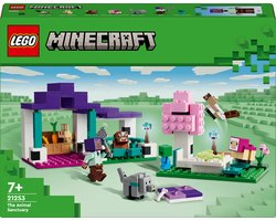 foto van LEGO Minecraft De dierenopvang - 21253