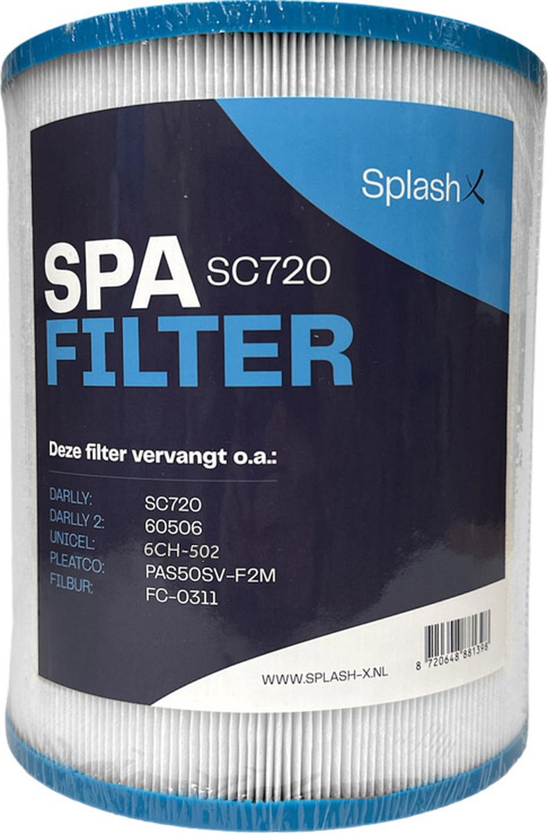 Splash-X spa filter - SC720 (6CH-502) - Filter voor spa