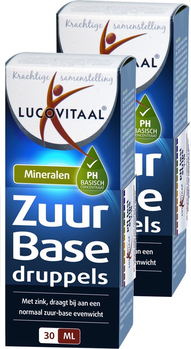 Goedkoopste Lucovitaal Zuur Base Groene Thee Voedingssupplement - 20 stuks